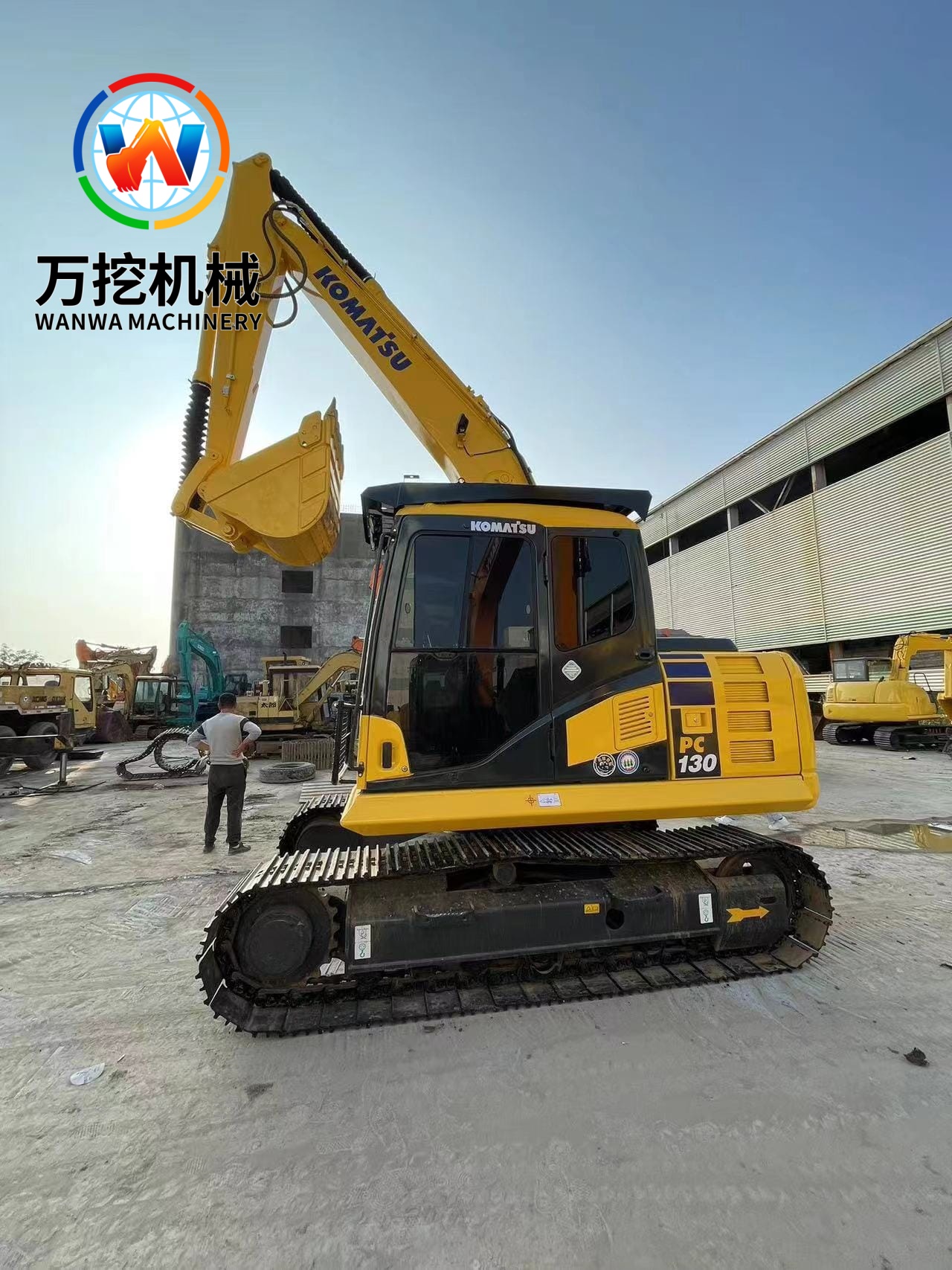 Komatsu PC130 excavator Good Price