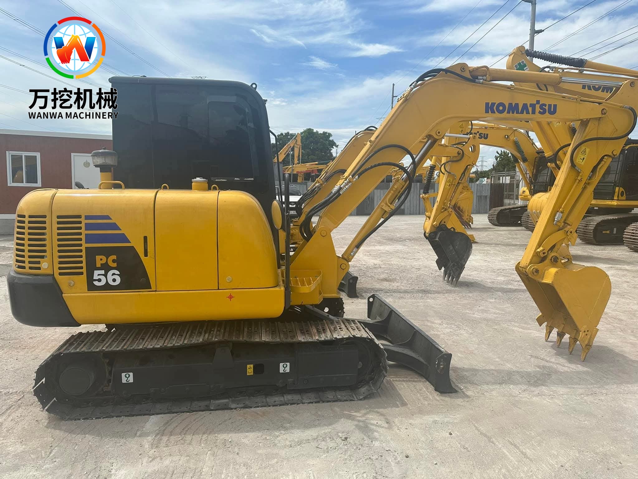 Komatsu PC56 excavator Good Price
