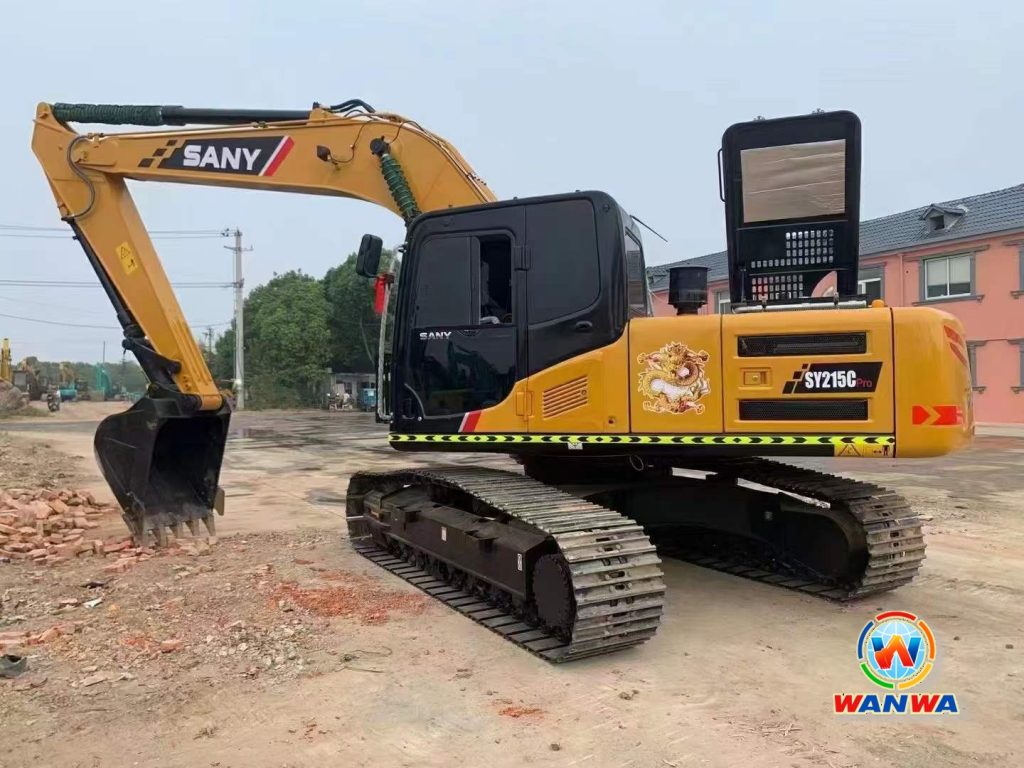 SANY SY215C excavators in good price