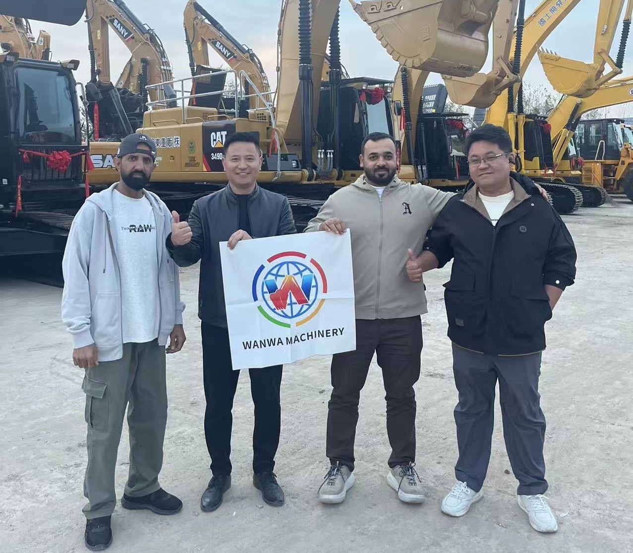 【Bonnie】Pakistani Client Visits Wanwa Group for Excavator Procurement